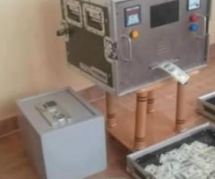 Selling automatic machine for cleaning defaced black money